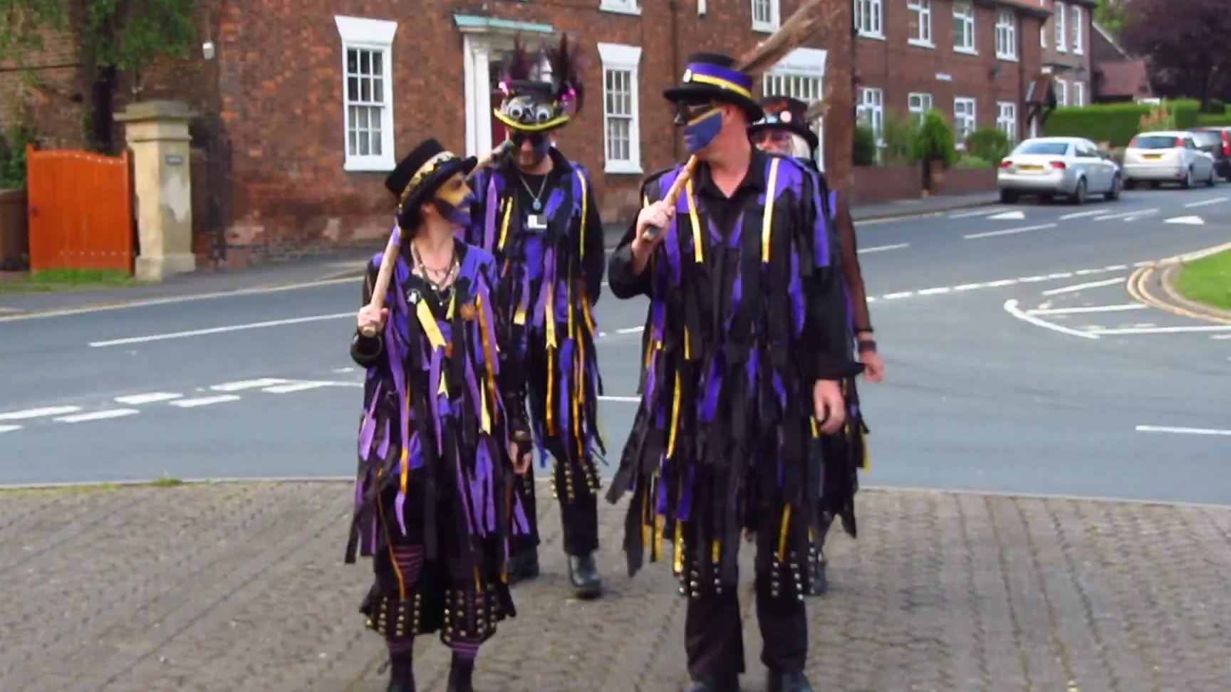 Rackaback Border Morris dance Cuckoos Nest